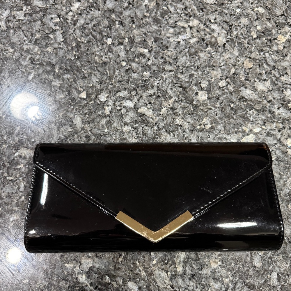 ALDO Black Clutch